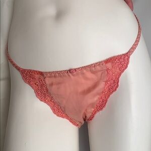 Victoria’s Secret pink silk panty